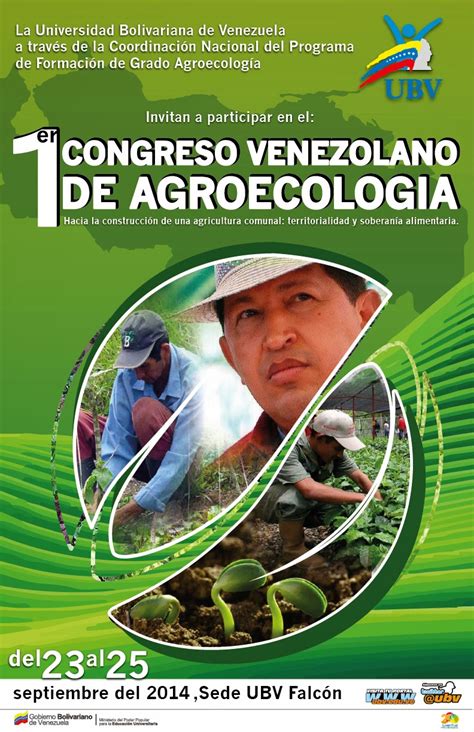 VISIÓN AGROECOLÓGICA TE INVITAMOS AL I CONGRESO VENEZOLANO DE