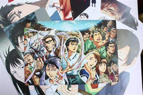 Japan Anime Kiseiju Parasyte Shinichi Izumi Cosplay 8PCS Posters Print