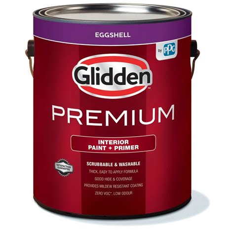 Glidden Premium Paint + Primer Interior Eggshell - Accent Base 3.3 L ...