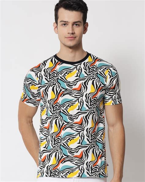 Buy Mens White Graphic Printed T Shirt Online At Bewakoof