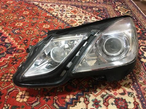 MERCEDES E CLASS W212 2009 GINUINE PASSENGER SIDE XENON HEADLIGHT A 212