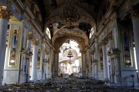 Missile Barrage Batters Odesa Heavily Damaging Cathedral POLITICO