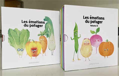 Des livres sur les émotions Les Émotions du Potager collection pour