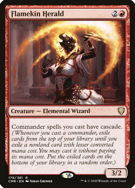 Flamekin Herald · Commander Legends Cmr 179 · Scryfall Magic The