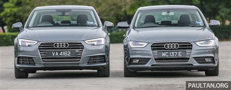 GALLERY Audi A4 Current B9 Vs Previous Gen B8 Audia4 B8vsb9 2 Paul