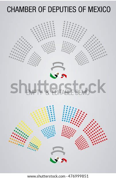 C Mara De Diputados De M Xico M S De Vectores De Stock Y Arte