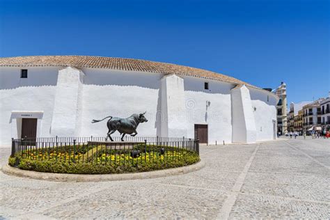 Bullring in Ronda, Spain stock image. Image of round - 25096973