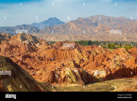 Rainbow Mountains Zhangye Danxia National Geological Park Zhangye