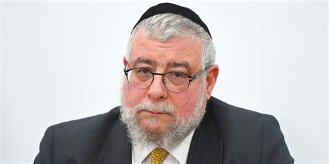 Ein Starkes Zeichen Der Unterst Tzung Rabbiner Pinchas Goldschmidt