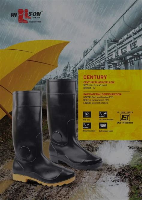 Hillson Century Gumboots At Rs Pair Hillson Industrial Gumboots