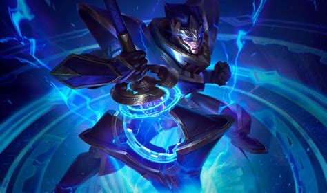 Surrender At Pbe Update Hextech Jarvan Iv Splash Art