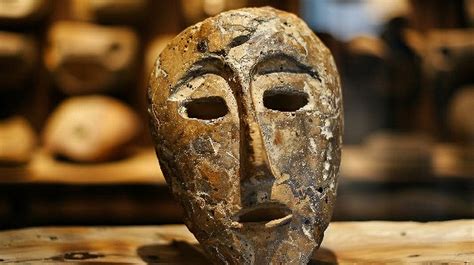 Nuragic Mask Midjourney Style Andrei Kovalev S Midlibrary