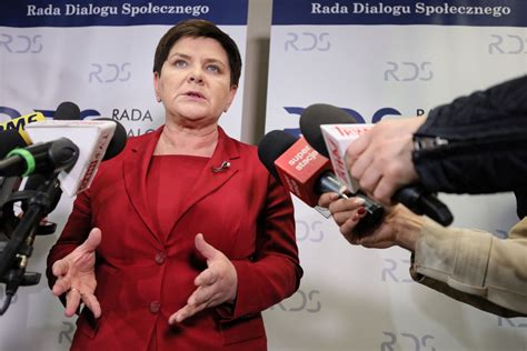 Strajk nauczycieli 2019 Beata Szydło Zakończyliśmy dzisiejsze