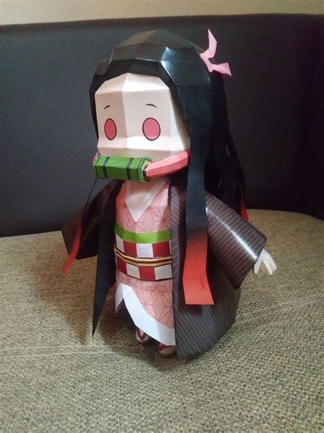 Nezuko Paper Craft En 2022 Dibujos Kawaii Manualidades Dibujos Bonitos