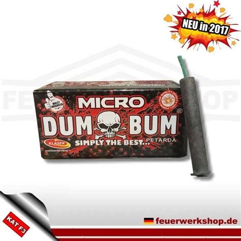 DumBum Micro F3 Böller von Klasek