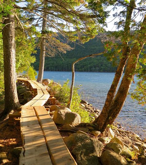 Acadia National Park - Jordan Pond Path - Maine Trail Finder