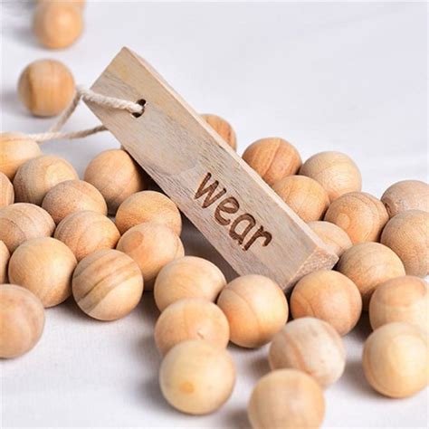 Camphor Wooden Moth Balls 50pcs Life Changing Products