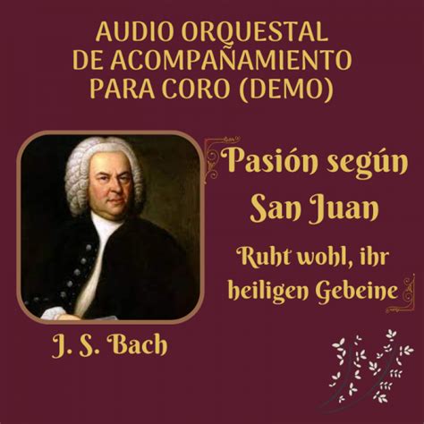 Bach Pasión según San Juan Tu Propia Orquesta