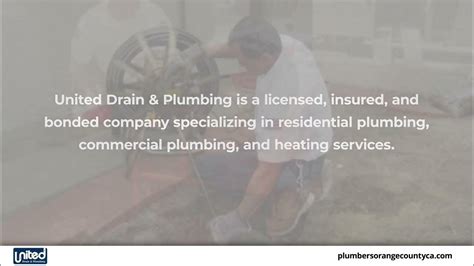 United Drain And Plumbing Bellflower California 90706 Youtube