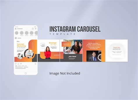 Premium Vector Instagram Carousel Post For Business