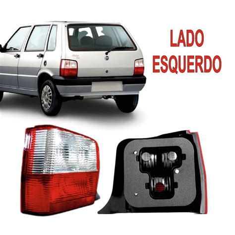 Lanterna Traseira Completa Fiat Uno Mille Fire Way Economy Lado