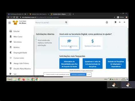 Etep Ead Portal Do Aluno - NOVO PORTAL DIGITAL DO ALUNO (EAD) - YouTube