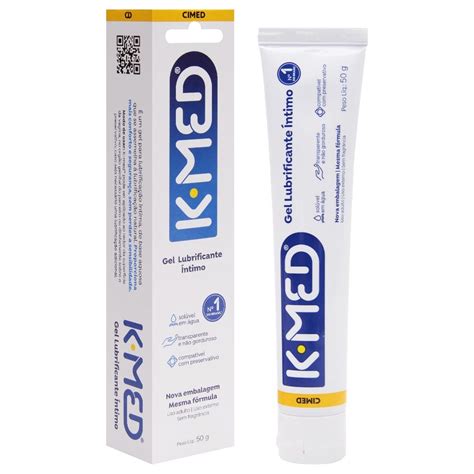 K med Gel Lubrificante íntimo 50g Cimed Gall Sex Shop