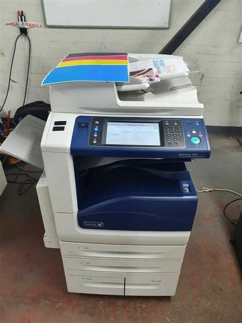 A4 Xerox 7855 Color Photocopier Machine Print Windows 7 At Rs 120000