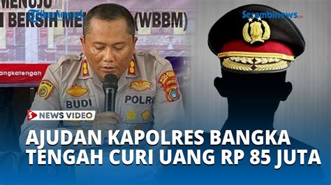 2 Ajudan Kapolres Bangka Tengah Curi Uang Di Rumah Dinas Pelaku Bawa