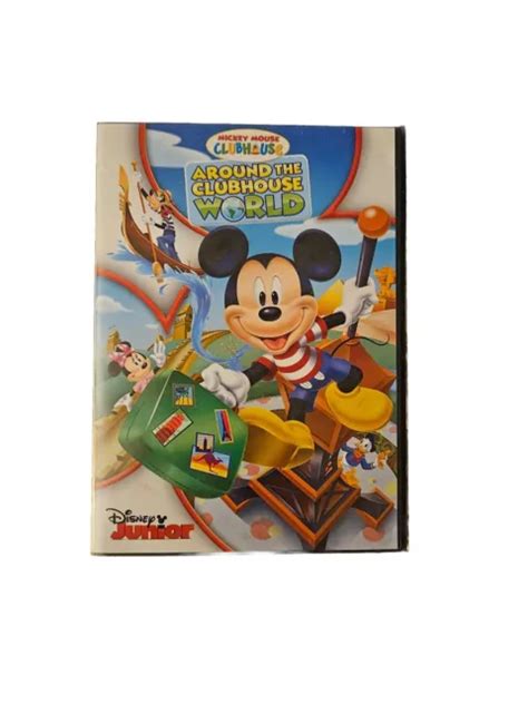 DISNEY JUNIOR MICKEY Mouse Clubhouse DVD Around The Clubhouse World 4