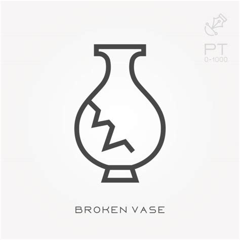 Broken Vase Drawing