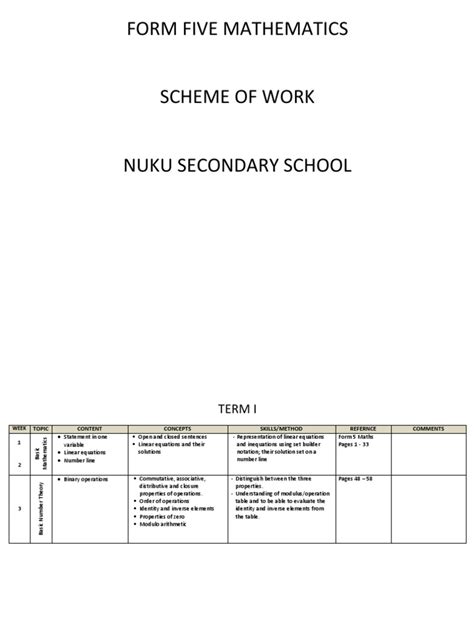 Form 5 Pdf Matrix Mathematics Trigonometric Functions