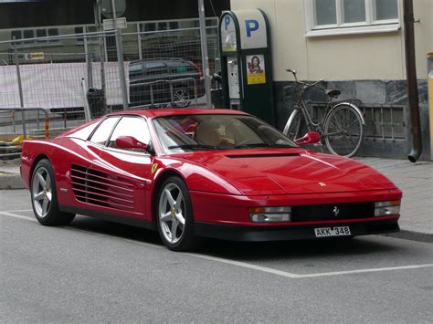 Testarossa Cars F512 Italia 2K Ferrari Rouge Supercars 512 Red