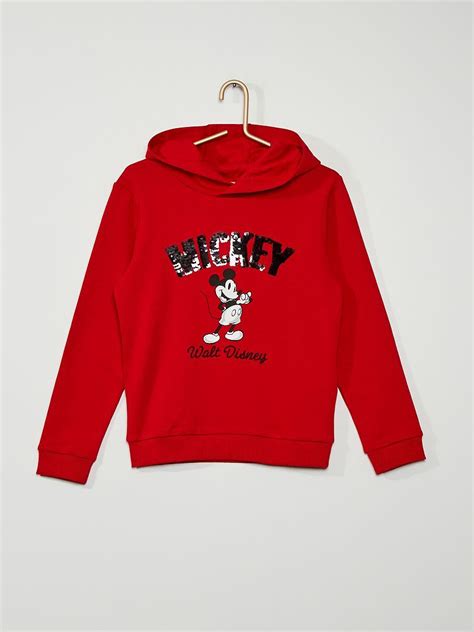 Sudadera Con Capucha Mickey Rojo Kiabi