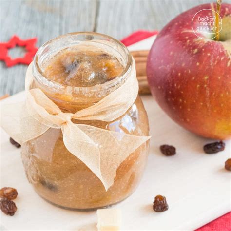 Bratapfelmarmelade Backen macht glücklich