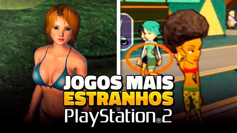 Jogos Mais Estranhos E Bizarros Do Ps Youtube