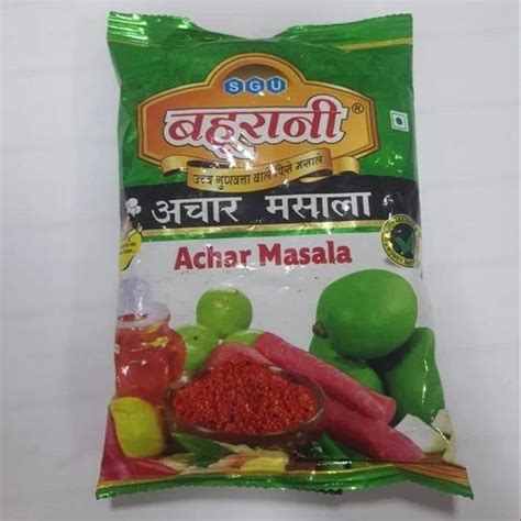 Powder Spicy Sgu Bahurani Achar Masala Packaging Type Packet