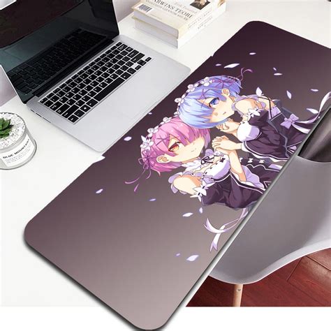 Anime Mouse Pad Rem Laptop PC Acessórios Para Jogos 2b Tapete Sexy Csgo