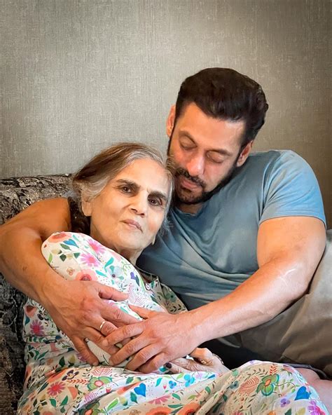 Salman Khan Kisses Mom Salma Khan In New Picture Check Out Theprint