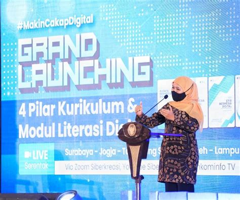 Kominfo Luncurkan Pilar Kurikulum Dan Modul Literasi Digital Nasional