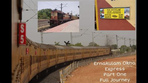 JOURNEY Ernakulam Okha Express Vasai Road To Okha Full Journey