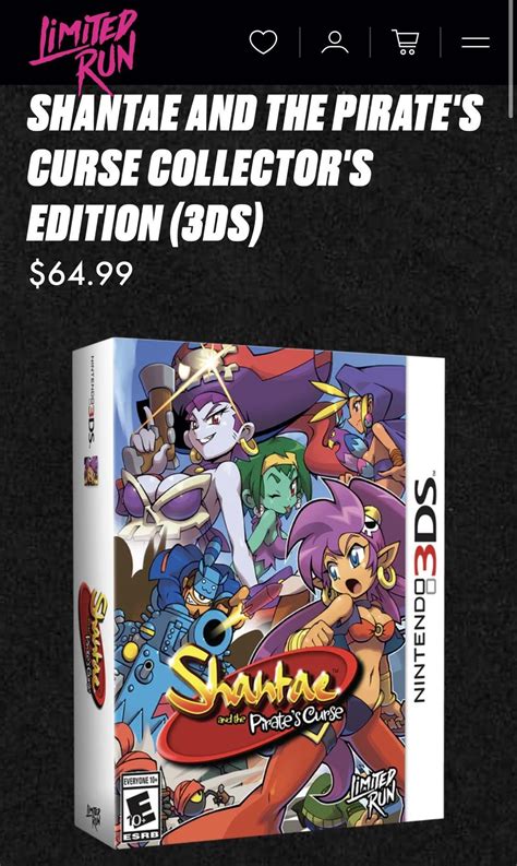 Shantae And The Pirates Curse Is Getting Another 3ds Physical Edition