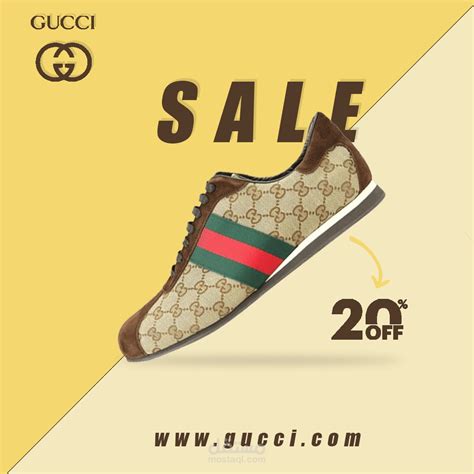 Social Media Desgin Gucci Shoes مستقل