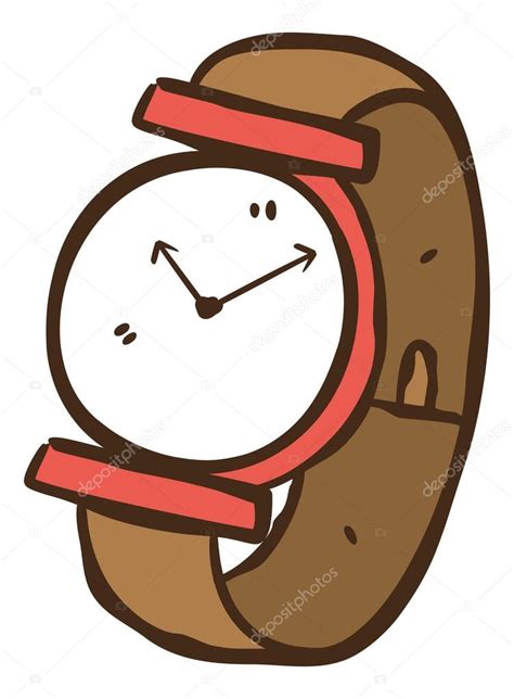 Cartoon Wrist Watch Royalty Free Svg Cliparts Vectors Off