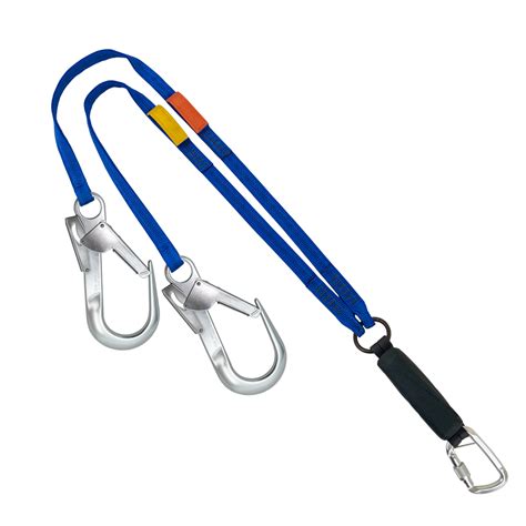 Twin Clip Loop Shock Absorbing Lanyard - SAR Products