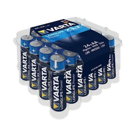 Varta Longlife Power AA Battery Pack Of 24 04906121124