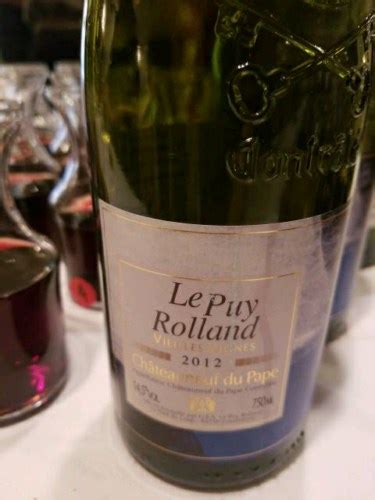 2018 Château de la Font du Loup Le Puy Rolland Vieilles Vignes