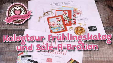 Katalogtour Auspackvideo Stampin Up Frühlingskatalog 2021 YouTube