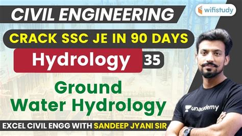 Pm Ssc Je Civil Engg By Sandeep Sir Ground Water