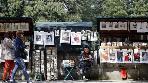 J O De Paris Les Bouquinistes Du Bord De Seine Disent Non Leur